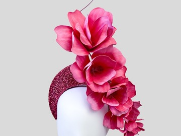 For Sale: ROSAFIORENTE Pink Metallic Halo Headband