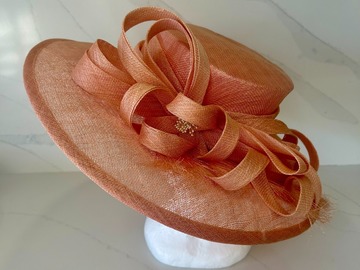 For Sale: Nikki Collections Apricot wide brim 