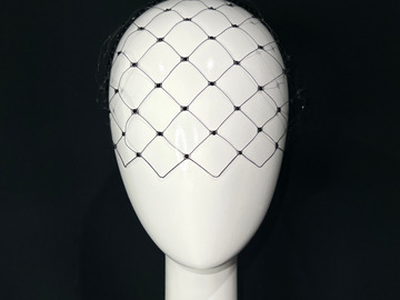 For Sale: Black Sparkle Veil