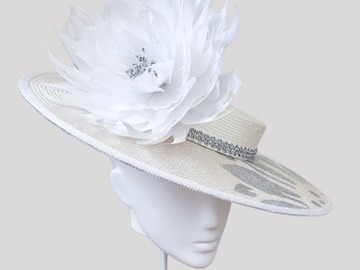 For Sale: BLANCURA Ivory Boater Hat