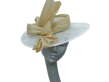 For Sale: Ivory & Gold Boater