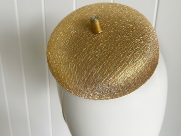 For Sale: Gold fabric button 