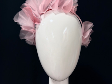 For Sale: Baby Pink Ruffled Headband
