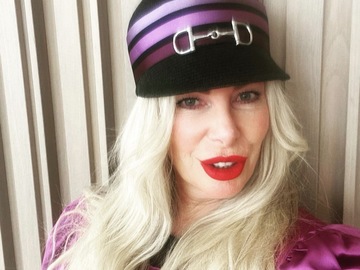 For Sale: Millinery Jill Black Jockey Cap