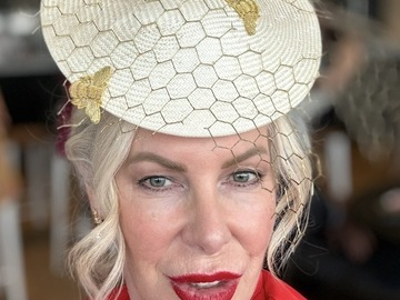 For Sale: Millinery Jill Honeycomb Bee Percher 