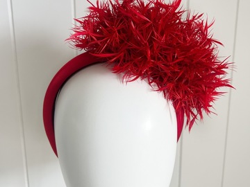 For Sale: Red feather headband 