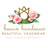 Elegant rose and crown logo